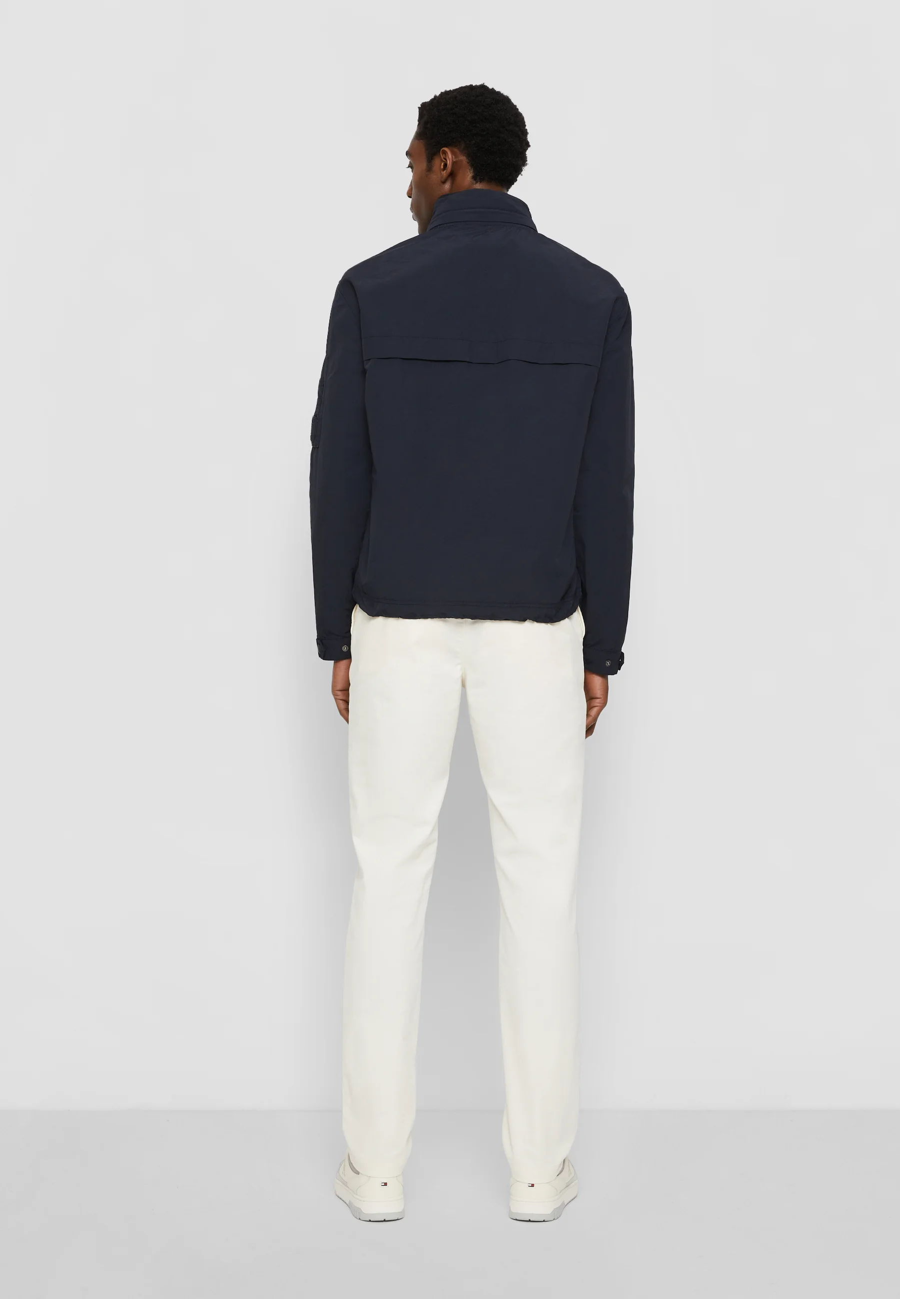 Tommy Hilfiger Chaqueta de cuello alto mixto - Chaqueta ligera