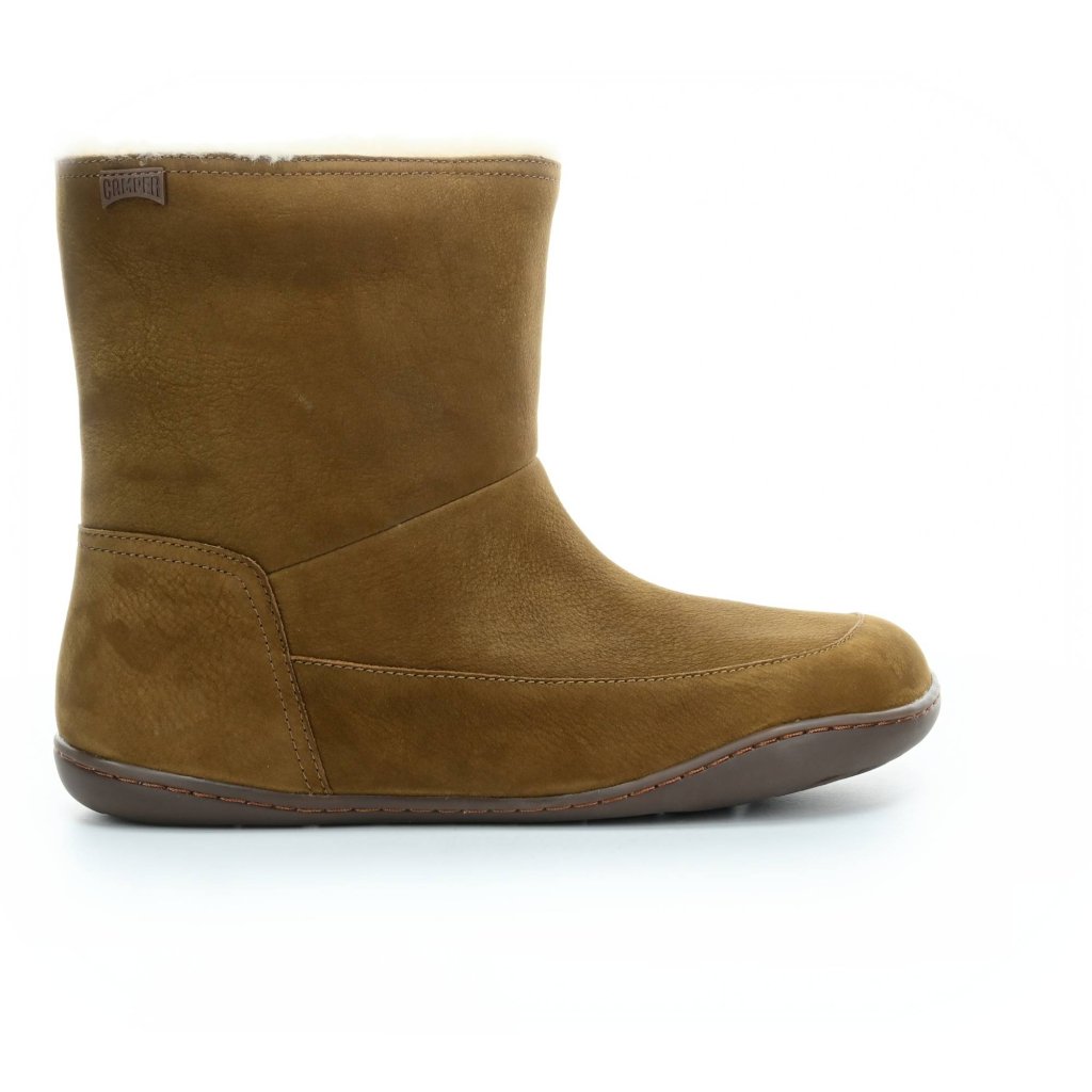 Camper Peu Cami Grey Uggy Faro Brown (K400598-005) braune Barfuß-Halbstiefel