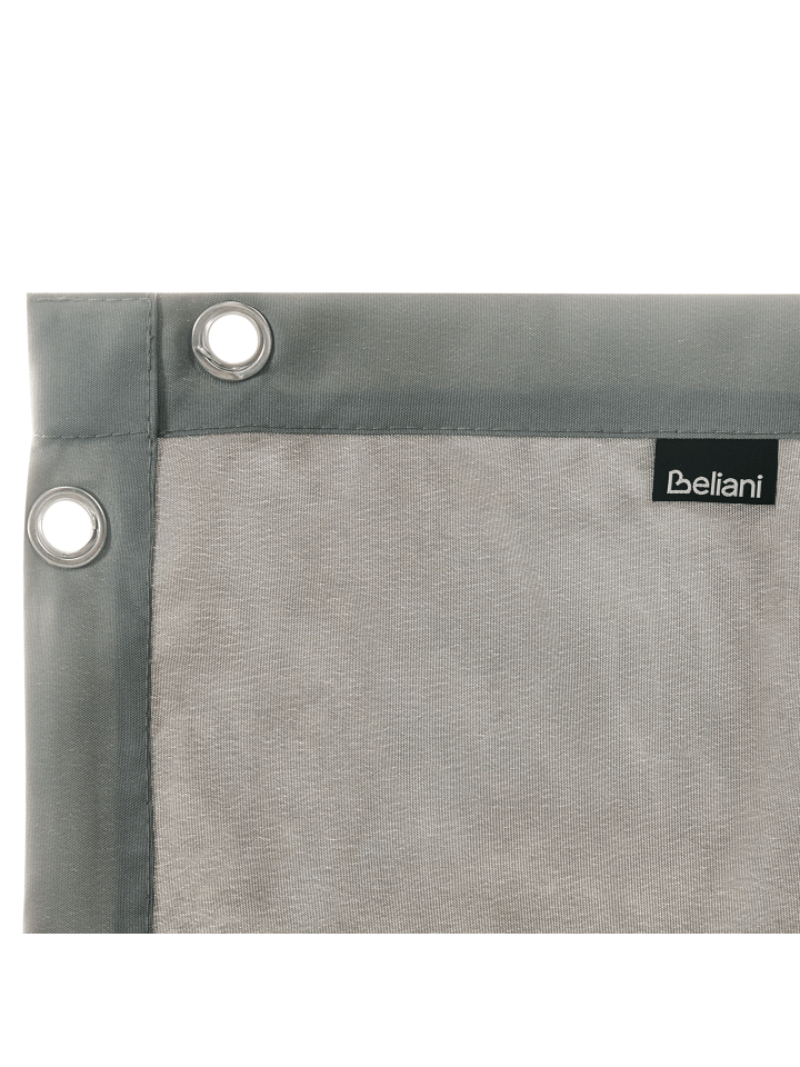 Beliani Garten-Pergola VIMINO in Grau/Schwarz - (W) 282 x (H) 282 x (L) 294 cm günstig kaufen onesize