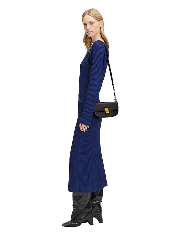 LIEBESKIND BERLIN Leder-Umhängetasche in Schwarz - (B)22 x (H)12,5 x (T)4 cm günstig kaufen onesize