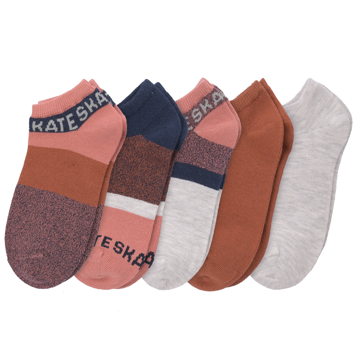 5 Paar Jungen Sneaker-Socken im Set