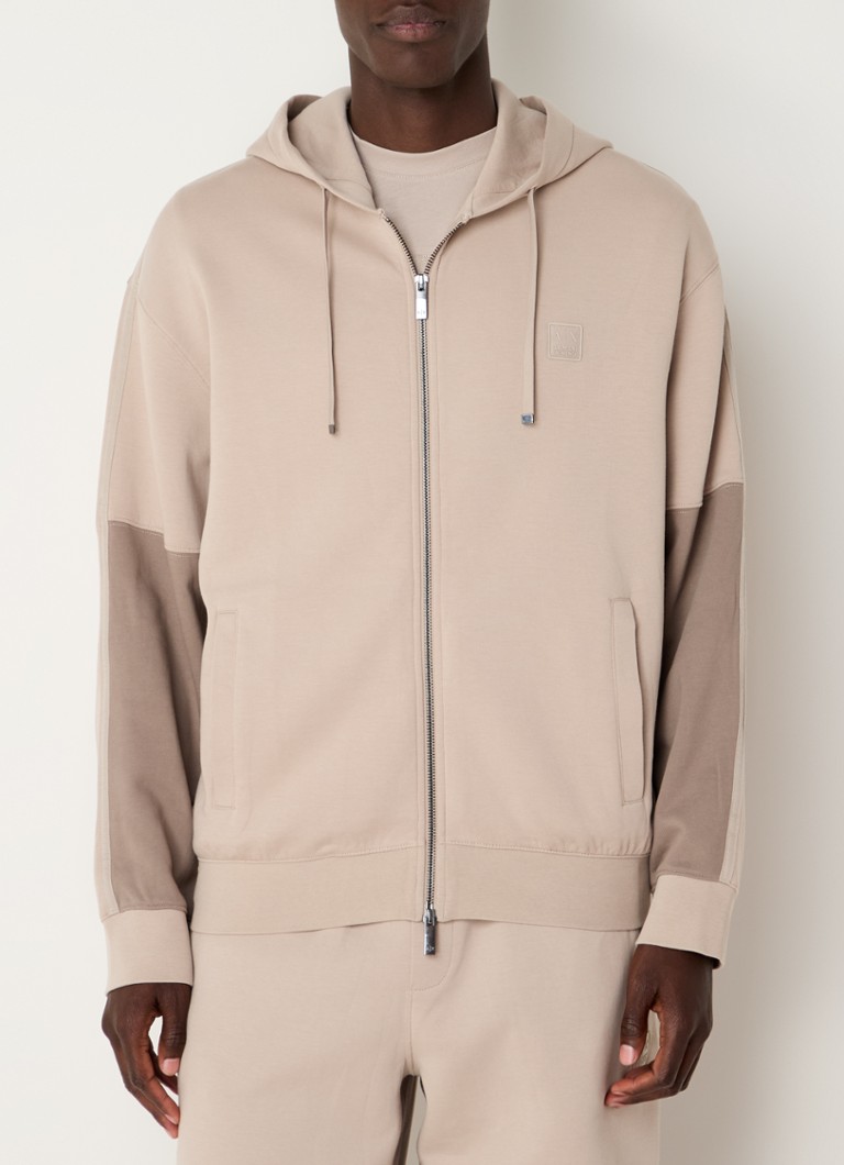 Armani Exchange sporta krekls ar logotipu un kapuci