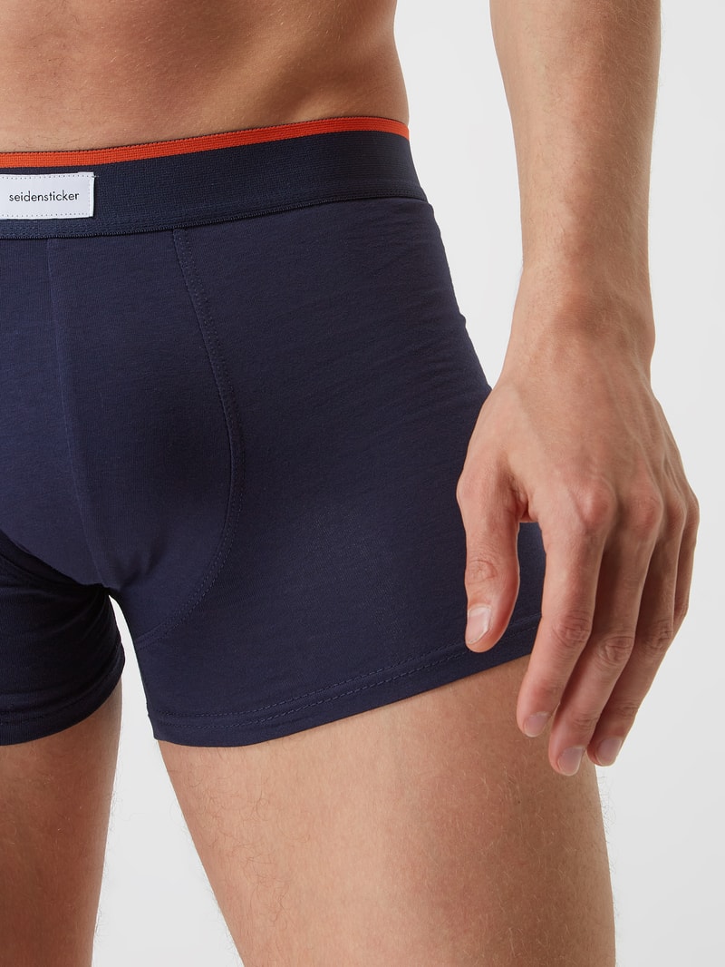 Trunks mit Stretch-Anteil im 3er-Pack in marineblau