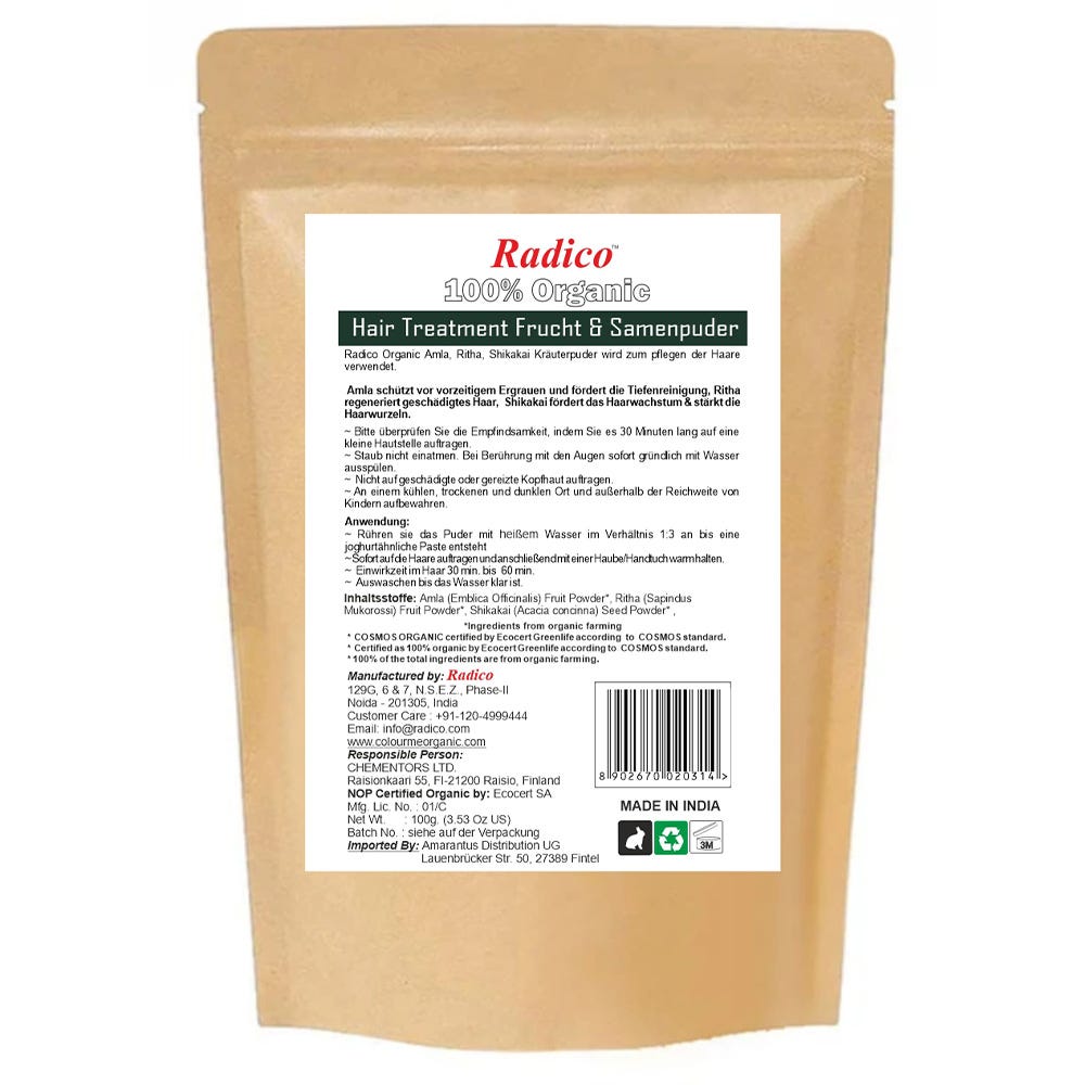 Radico Kräuterpflegepackung Mix 100 g