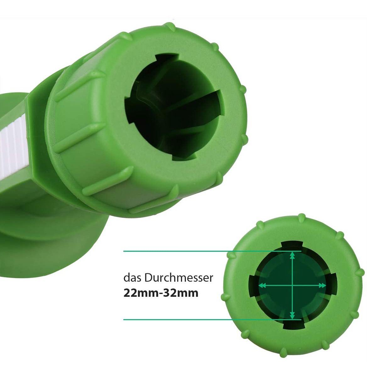 Sekey Bodendübel Sonnenschirmhalter für Sonnenschirm Strand Oder Erde mit Aufhängehaken, für Stöcke bis Ø 32 mm