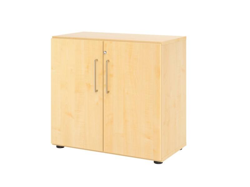 Hammerbacher Schrank V928T2/3/3/BS Ahorn 80 x 42 x 74,6 cm