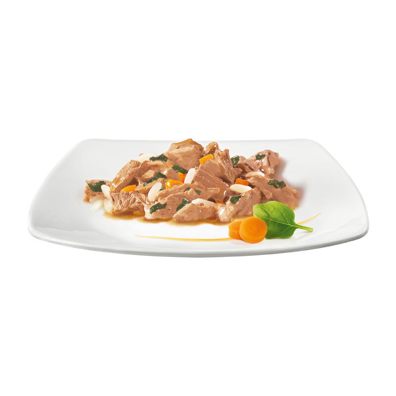 GOURMET Nassfutter GOURMET à la Carte 26x85g Hochseefisch an Reis-Gemüsekomposition