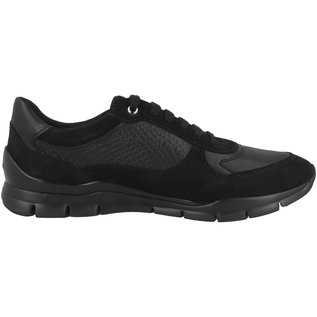 Geox D Sukie A Sneaker Low schwarz