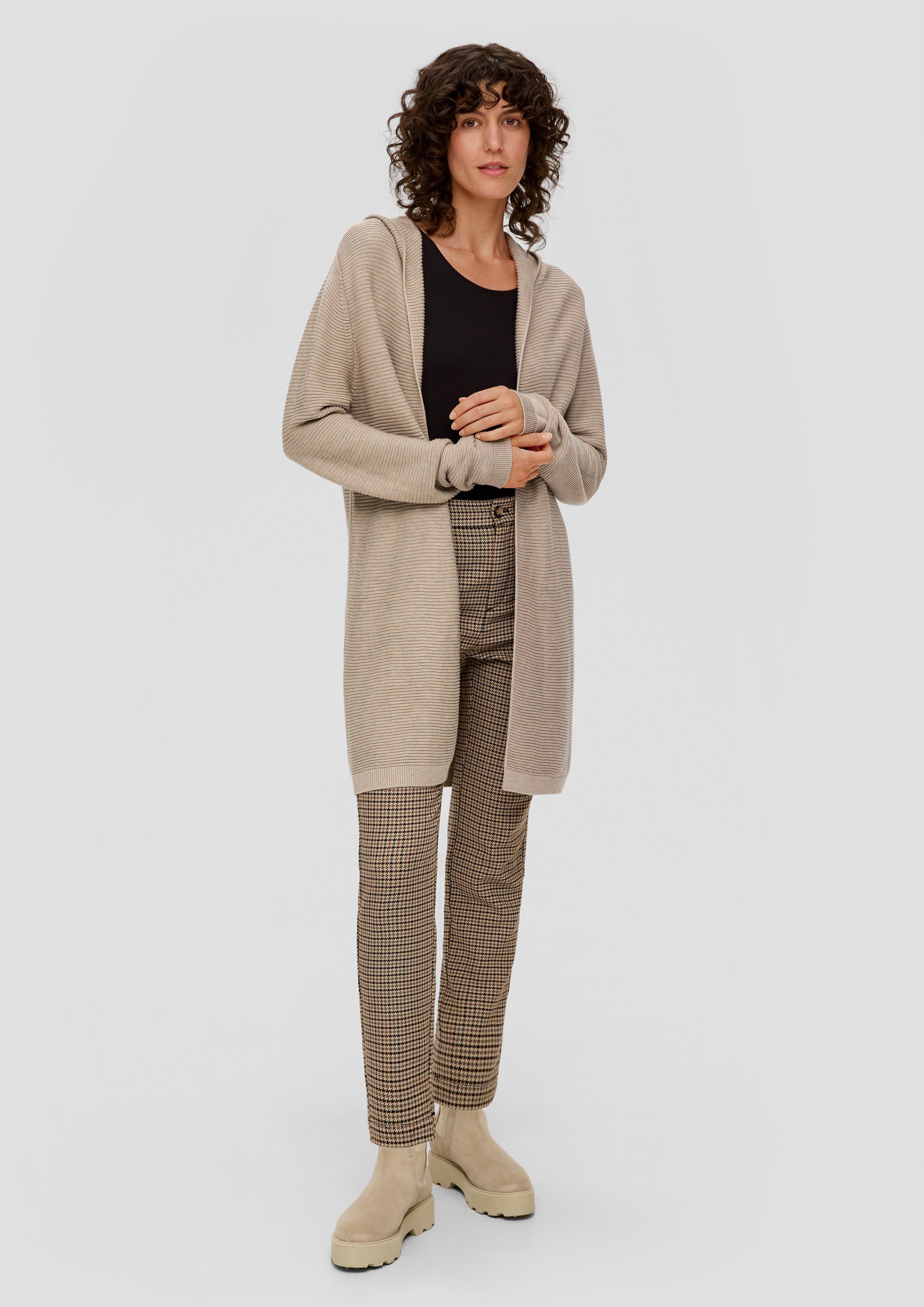 Strickjacke aus Baumwoll-Viskose-Mix  2135247-82W2