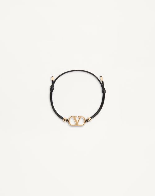 Valentino VLogo kenmerkende katoenen armband