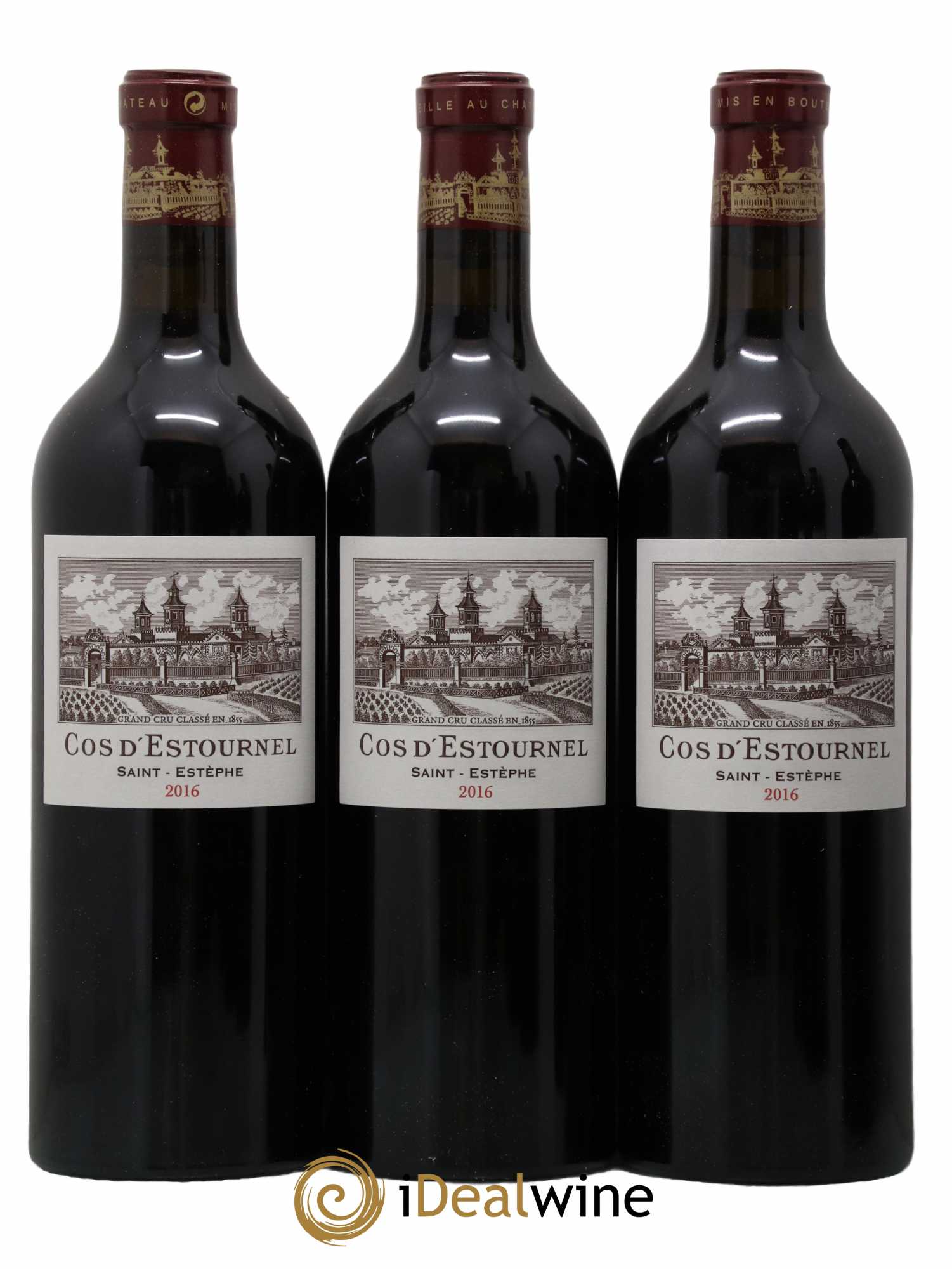 Cos d'Estournel 2ème Grand Cru Classé  2016 - Lot de 6 Bouteilles