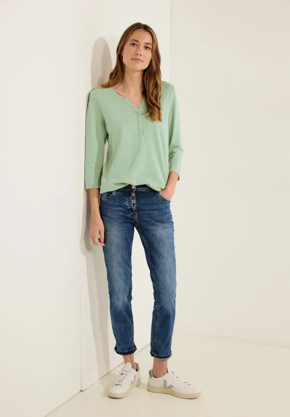 CECIL Tunikashirt in Unifarbe