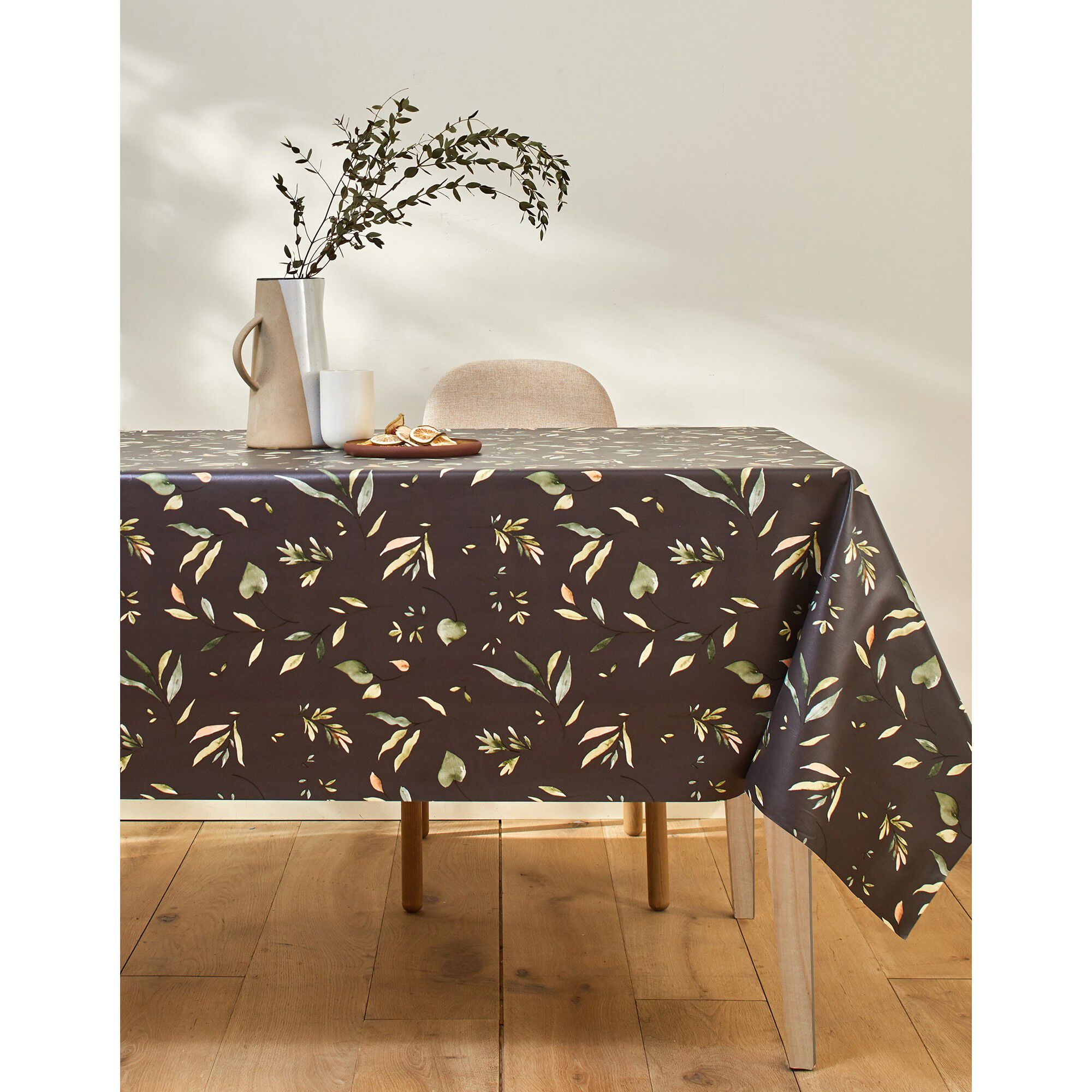 Nappe toile cirée imprimé Florale