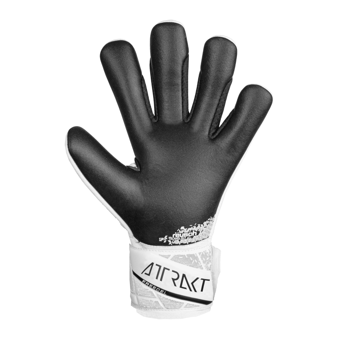 Reusch Attrakt Freegel Silver TW-Handschuhe Weiss Schwarz F1101