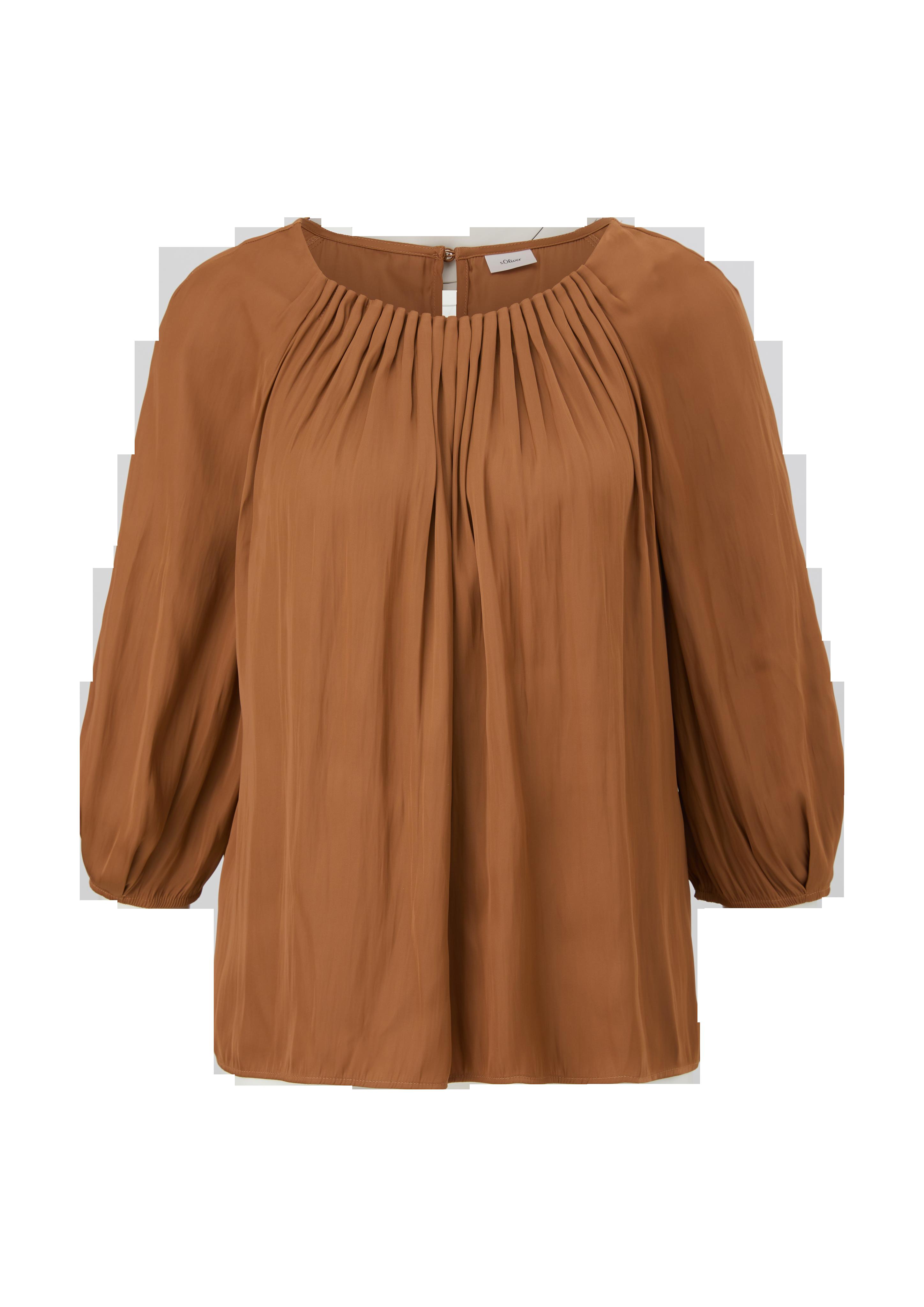 Bluse mit Raffung  2118689-8740