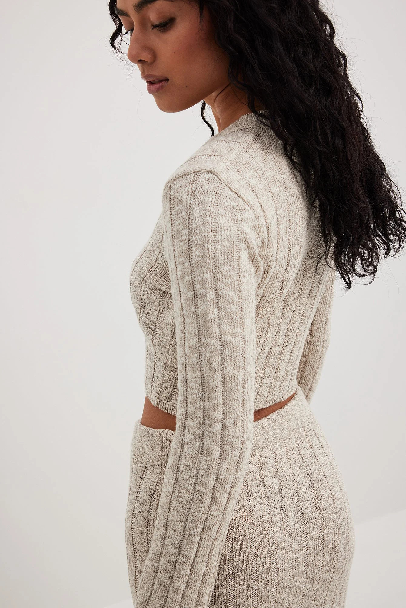 Kurzer Strickcardigan