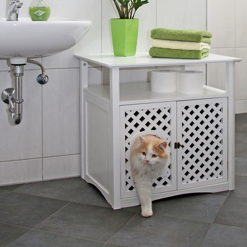 Kerbl Katzentoiletten Kerbl Katzenschrank Helena