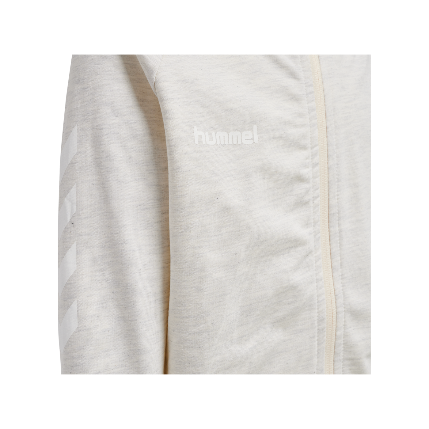 Hummel hmlGO Cotton Kapuzenjacke Kids Weiss F9158