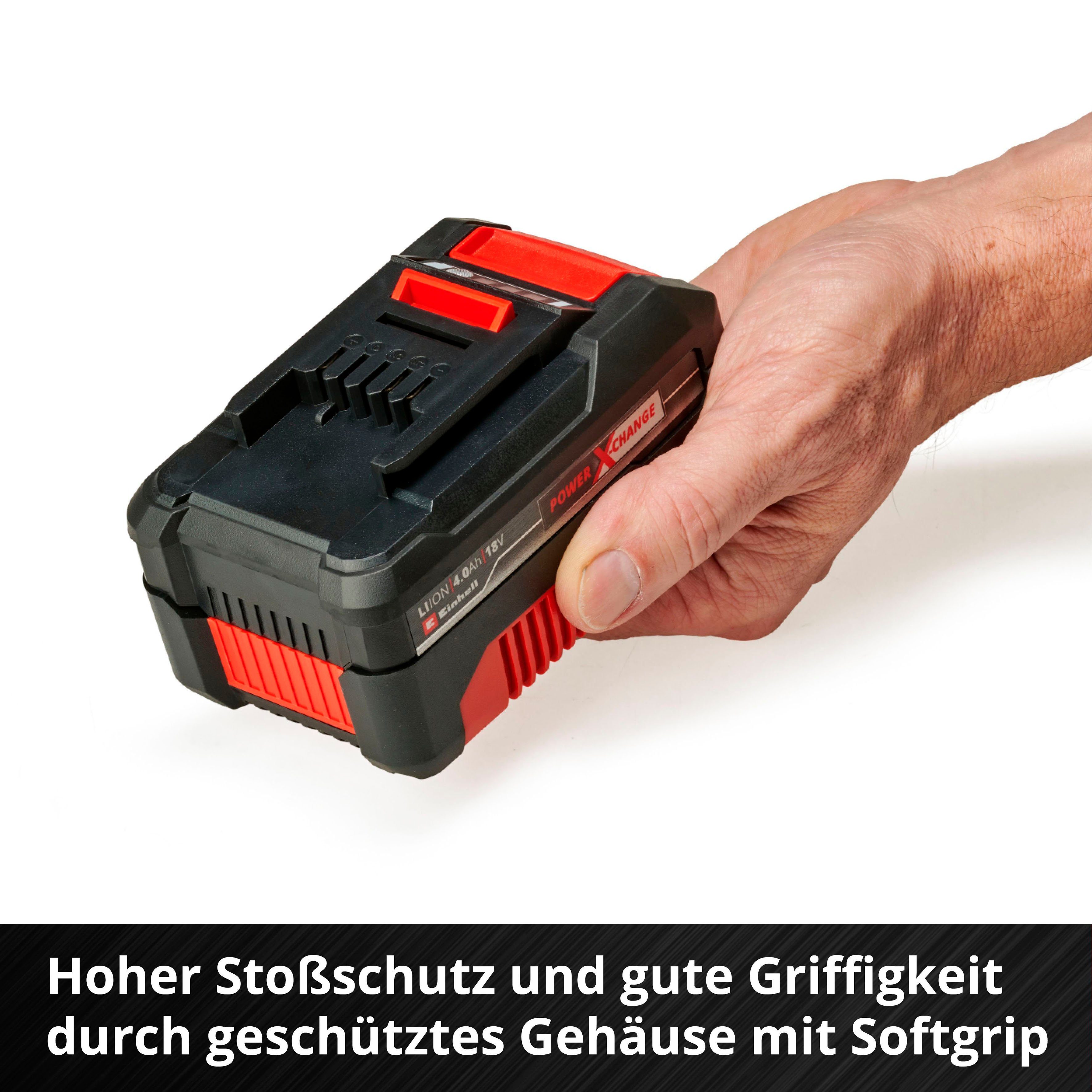 Einhell Starter-Kit Power X-Change Akku Starter-Set (18,0 V), 4,0 Ah, 18 V