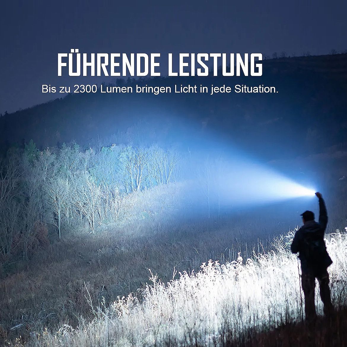 Warrior 3S Taktische LED Taschenlampe