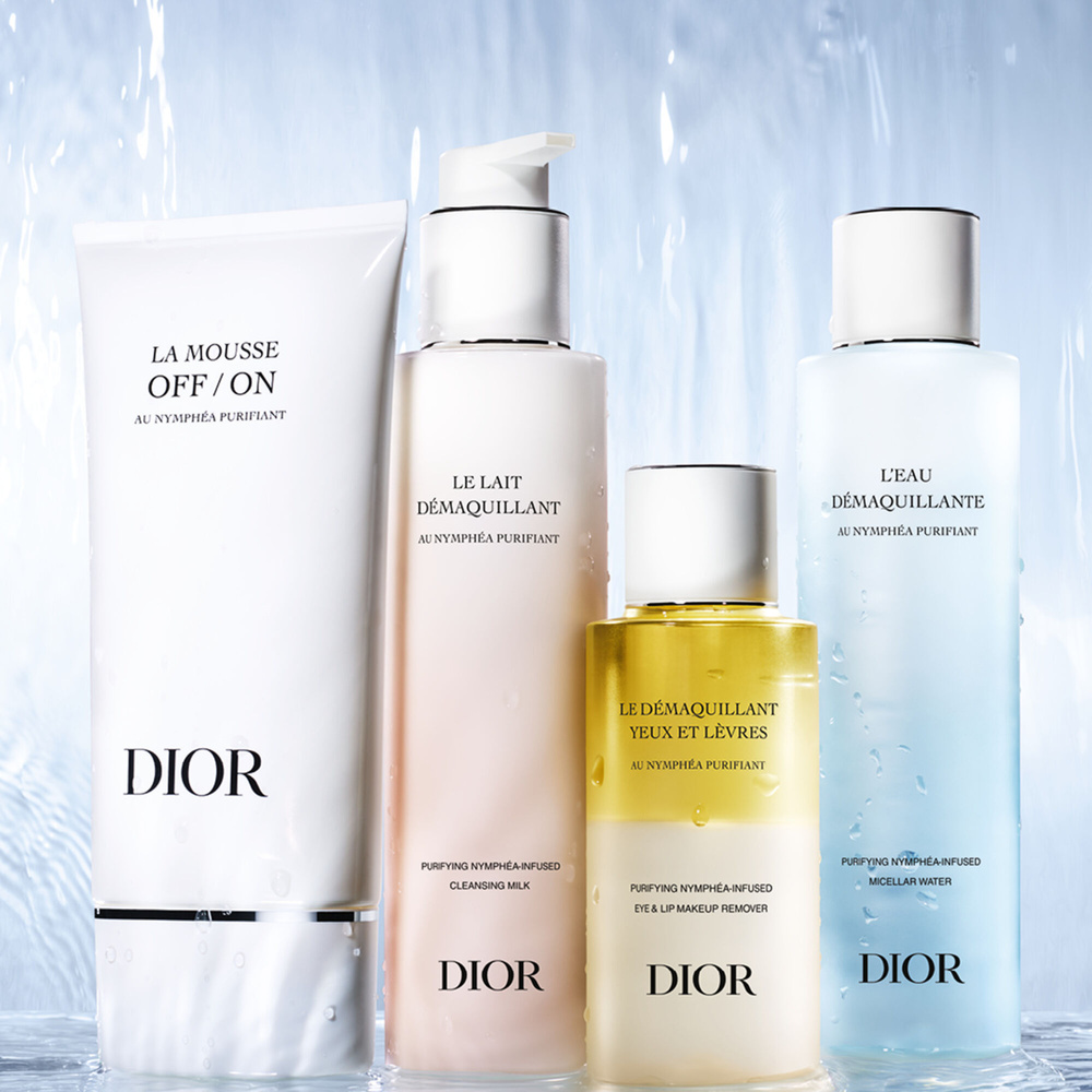 DIOR Le démaquillage au Nymphéa Le Démaquillant biphase yeux et lèvres -  Formule soin purifiante