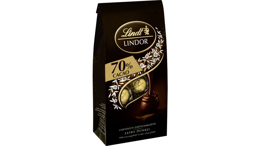 Lindt Lindor Beutel 70% 136 g