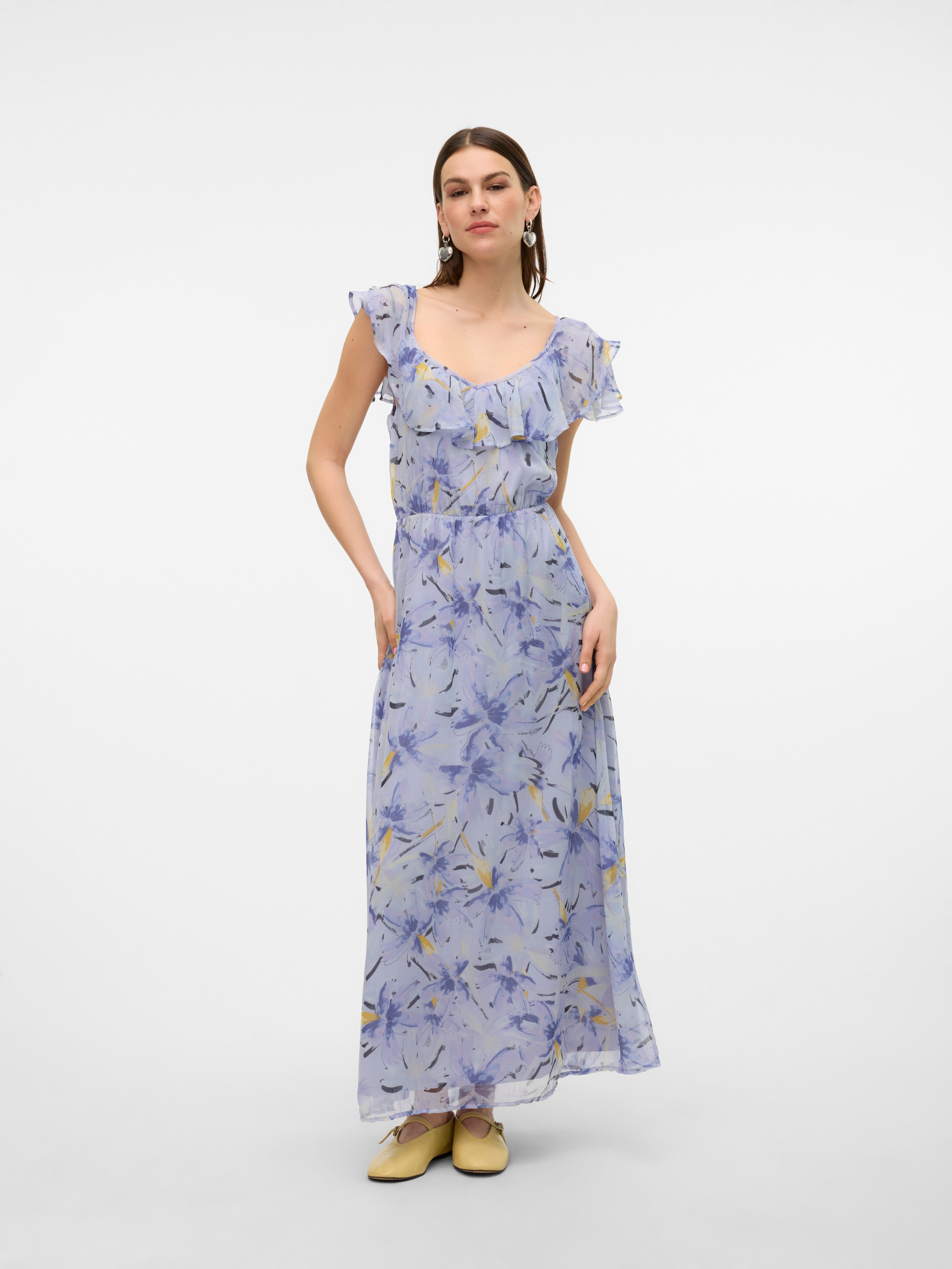 VMWONDA Langes Kleid