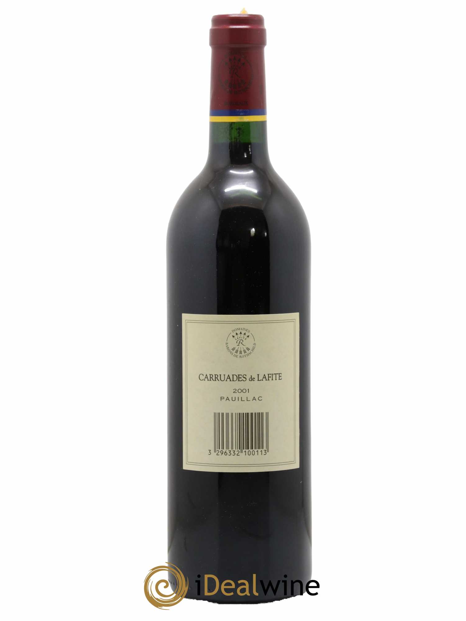 Carruades de Lafite Rothschild Second vin  2001 - Lot de 1 Bouteille