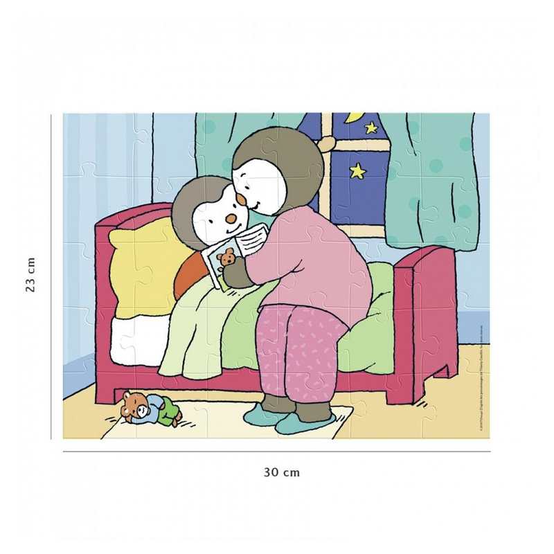 Puzzle Tchoupi fait dodo 30 pièces