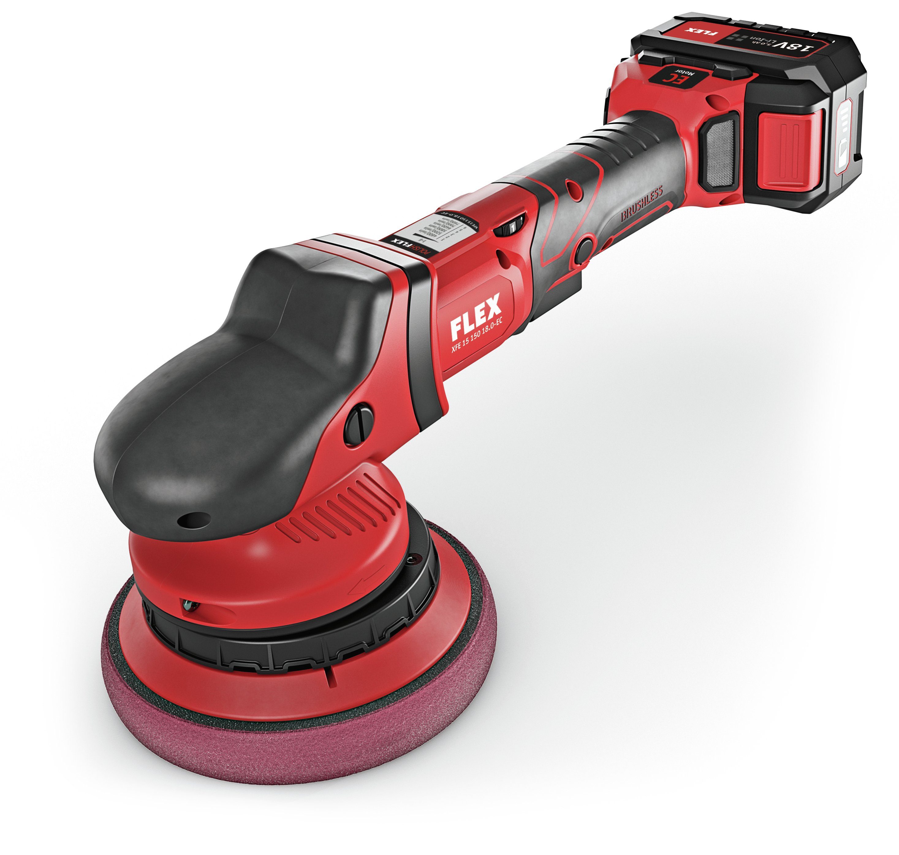 Flex Exzenter Poliermaschine XFE 15 150 18.0-EC/5.0 P-Set