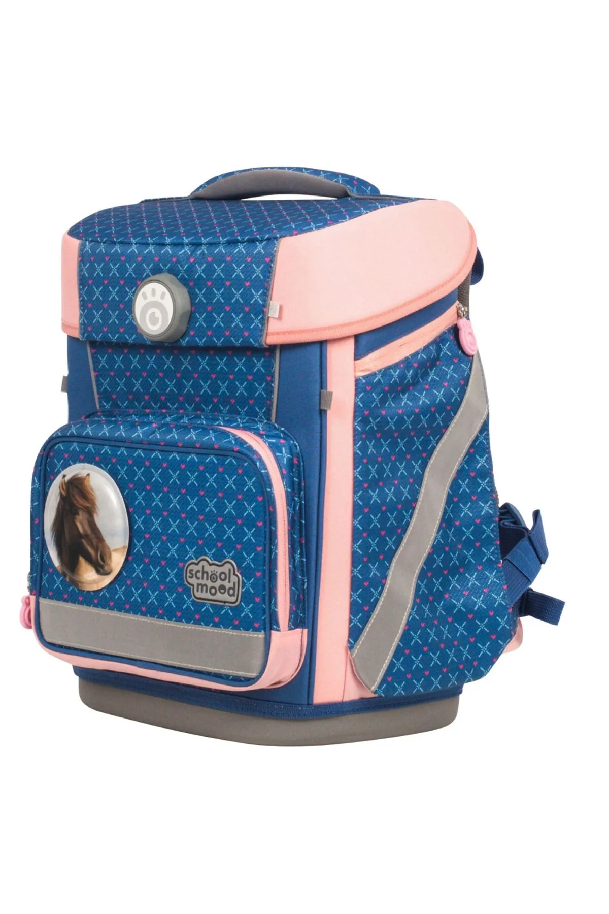 School Mood  Schulrucksack - Lila - Unifarben