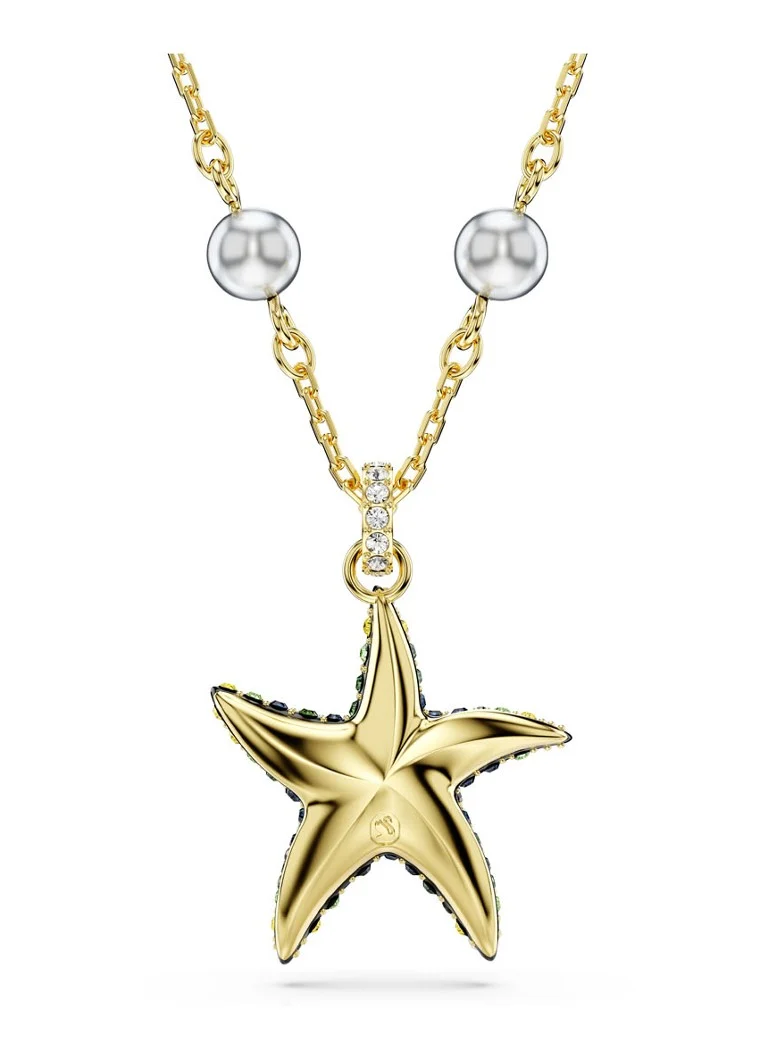 Collana Swarovski Idyllia placcata in oro