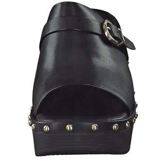Tamaris Pantolette in schwarz