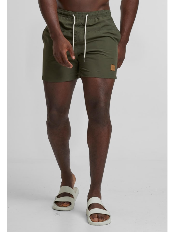 Urban Classics Urban Classics Badeshorts in olive/olive günstig kaufen