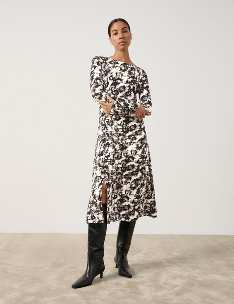 Shirtkleid mit seitlichem Raff-Detail