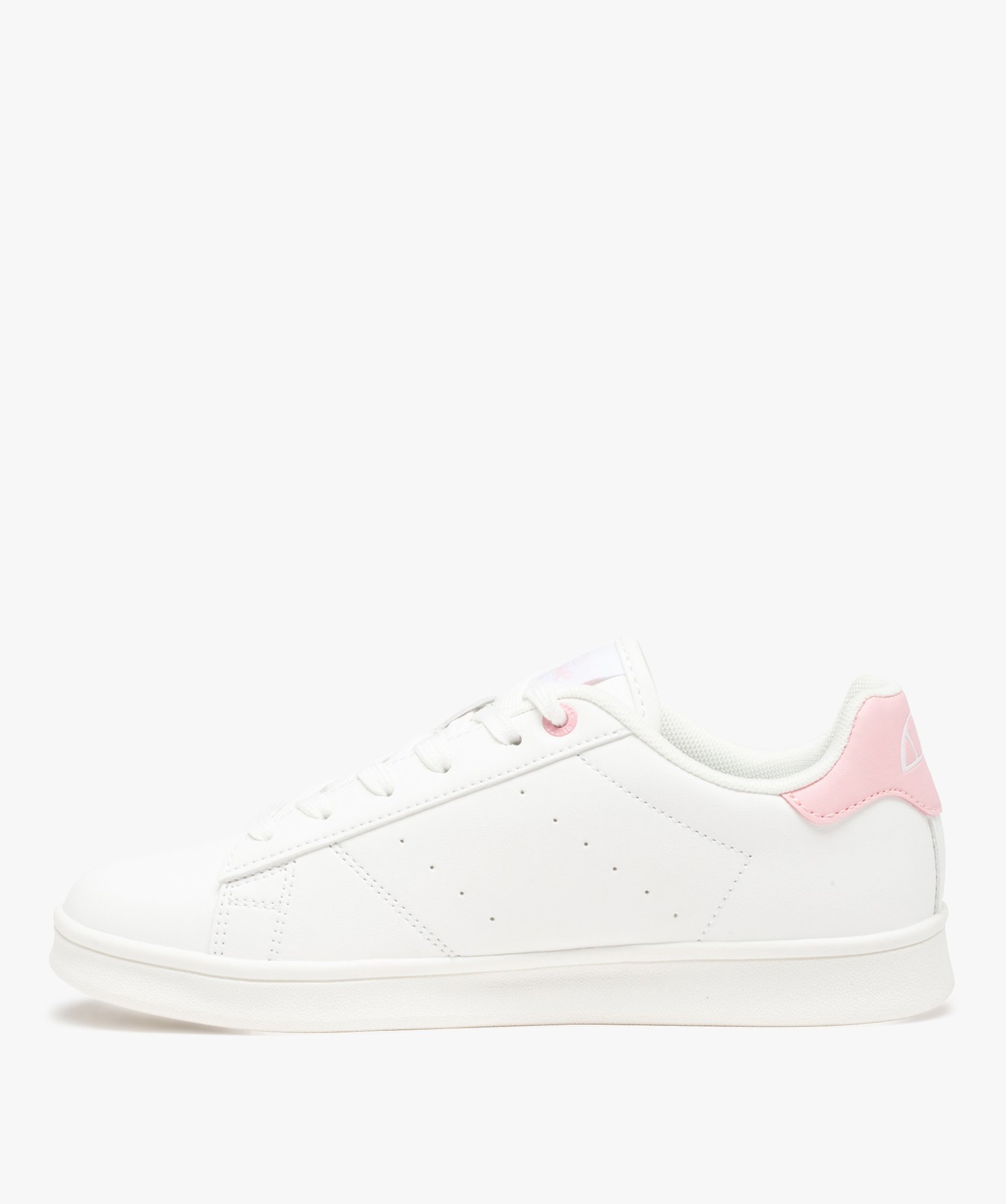 Baskets femme bicolores à lacets – Ellesse Anzia blanc | GEMO