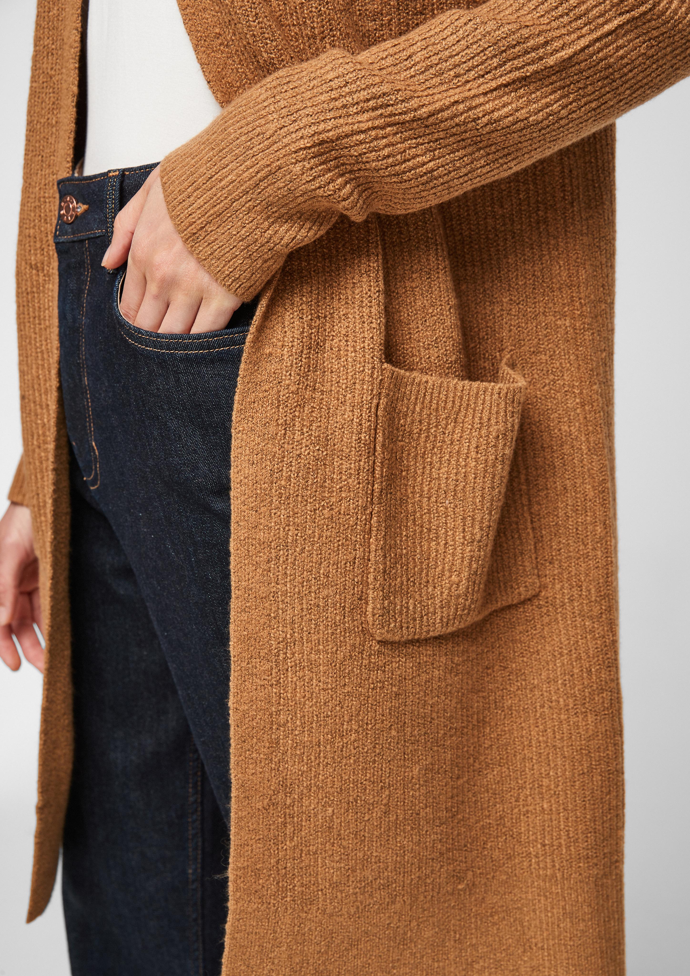 Long-Cardigan mit Kapuze  04.899.64.X062-8469