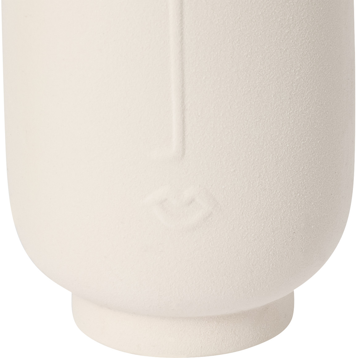 Vase mit Gesicht