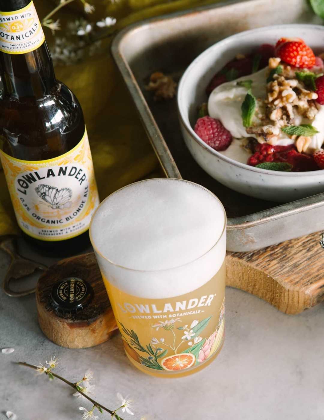 Lowlander : Organic blonde ale - Gueule de joie 0.3° |  33 cl