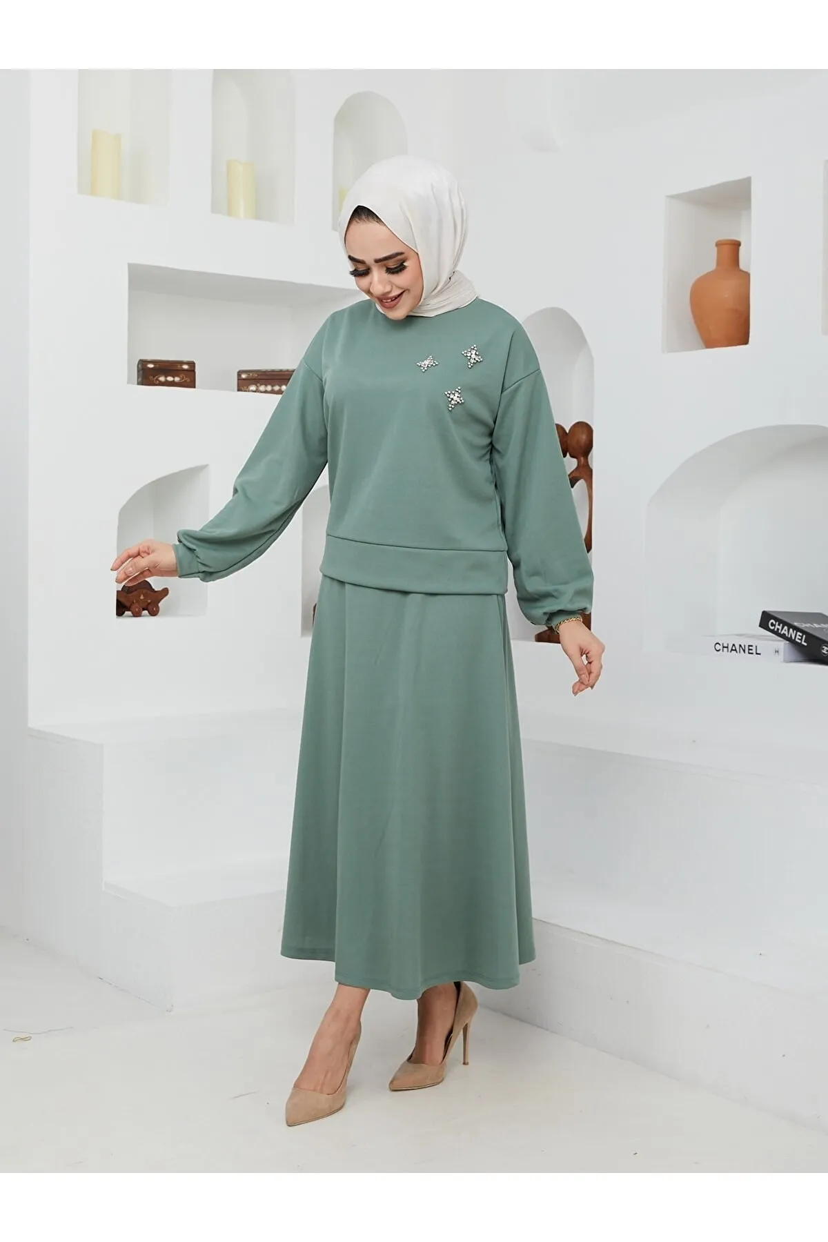 VOLT CLOTHİNG  Zweiteiler - Grün - Regular Fit