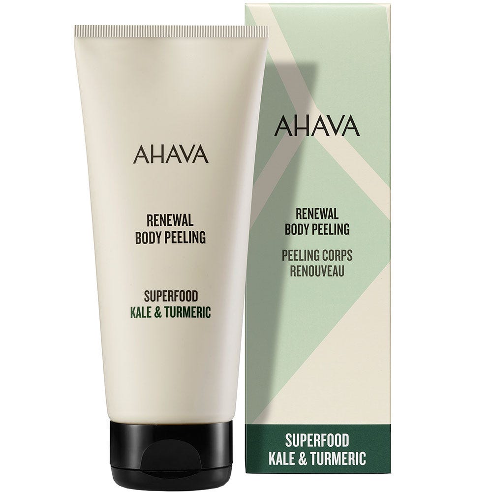 AHAVA Superfood Kale & Turmeric Renewal Body Peeling 200 ml