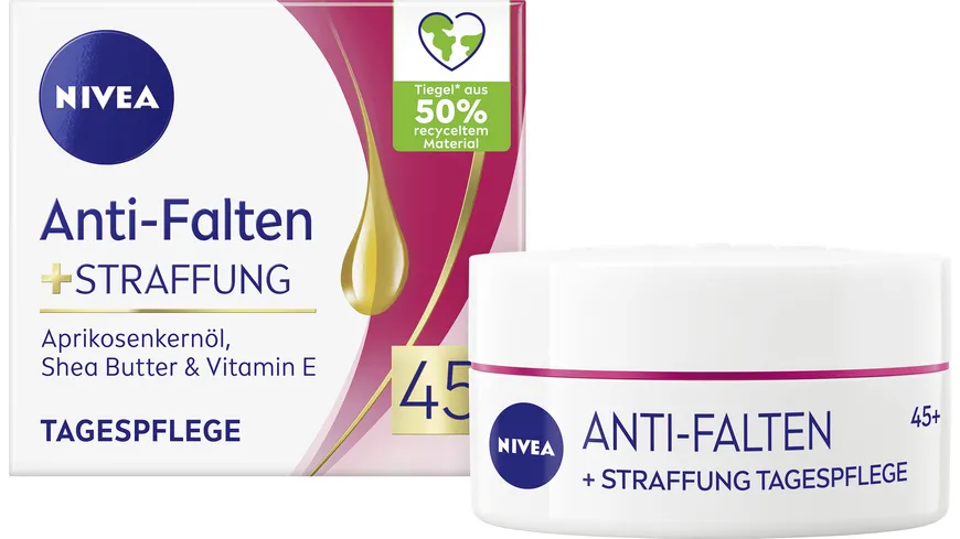 NIVEA Anti-Falten + Straffung Tagespflege 45+ 50 ml