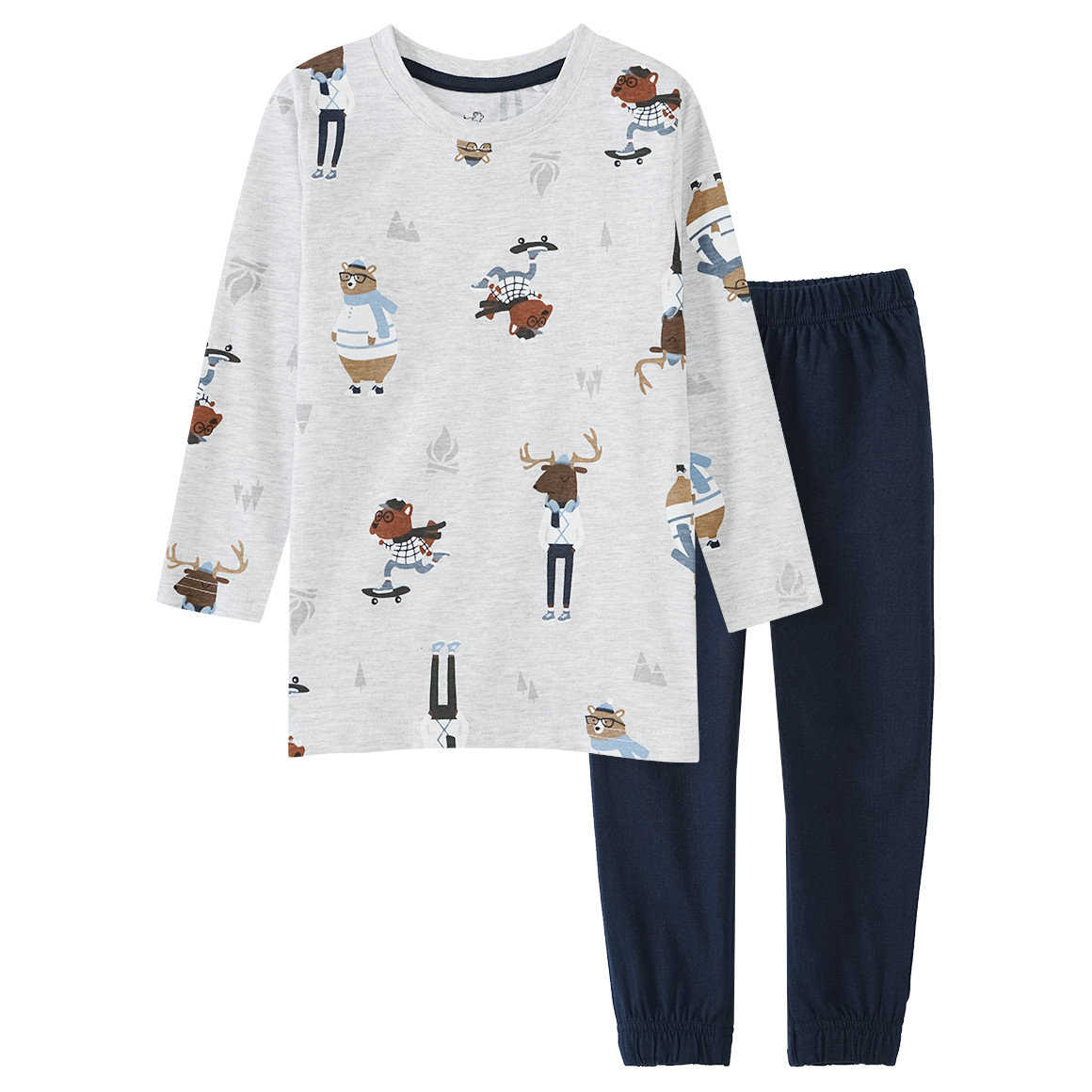 Jungen Schlafanzug mit Allover-Print