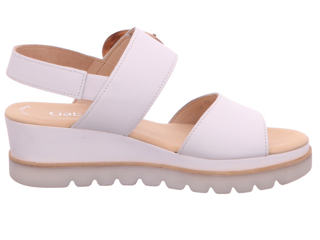 GABOR Klassische Sandalen weiss 84.645