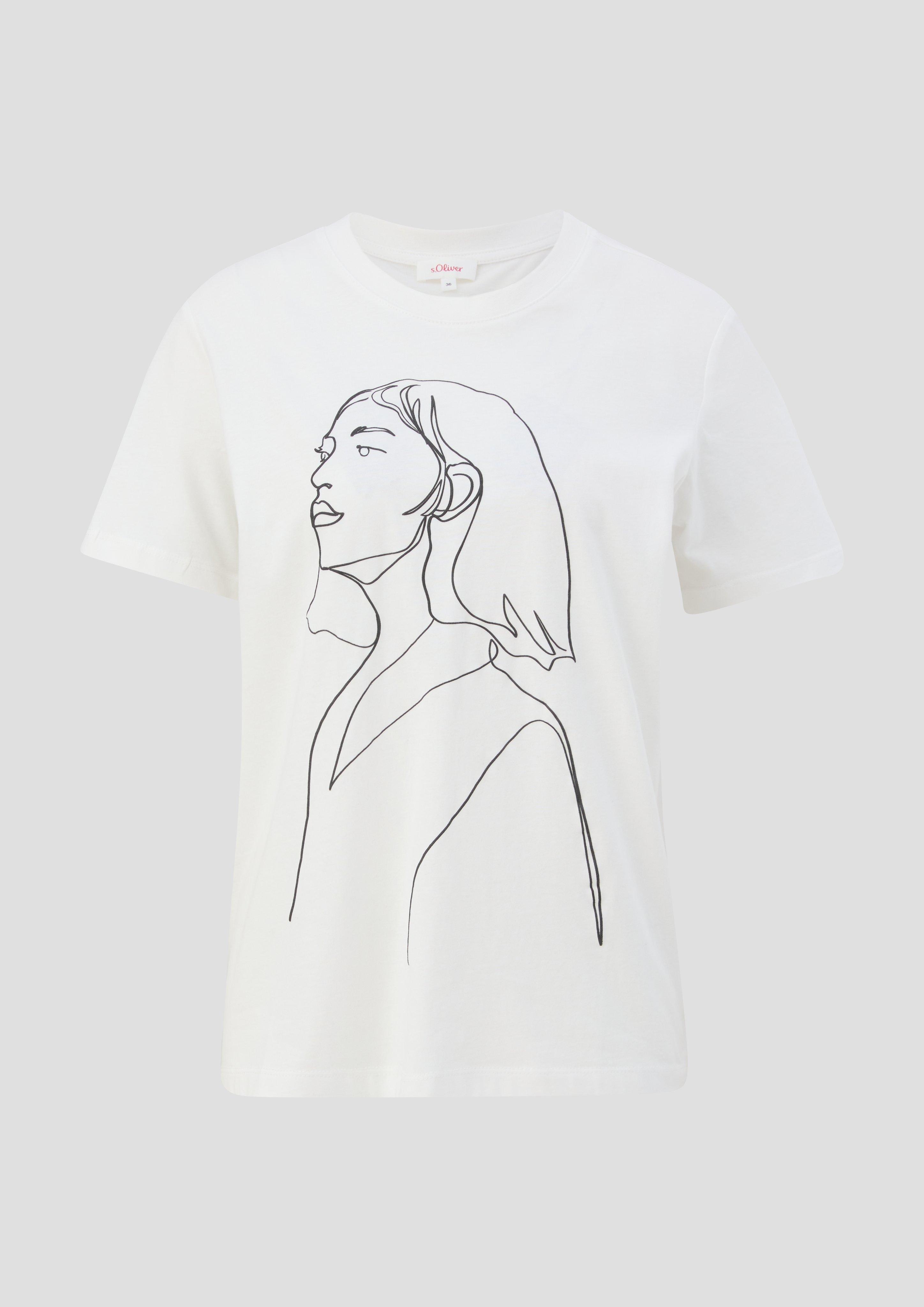 T-Shirt aus Baumwolle  2136475-02D1