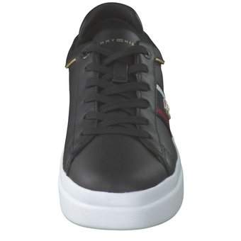 Tommy Hilfiger Corp Webbing Court Sneaker in schwarz