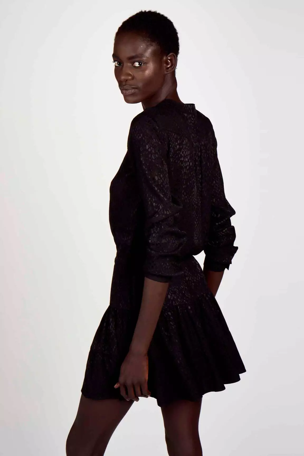 Astrid Black Label Robes Mi Longues Femme couleur noir
