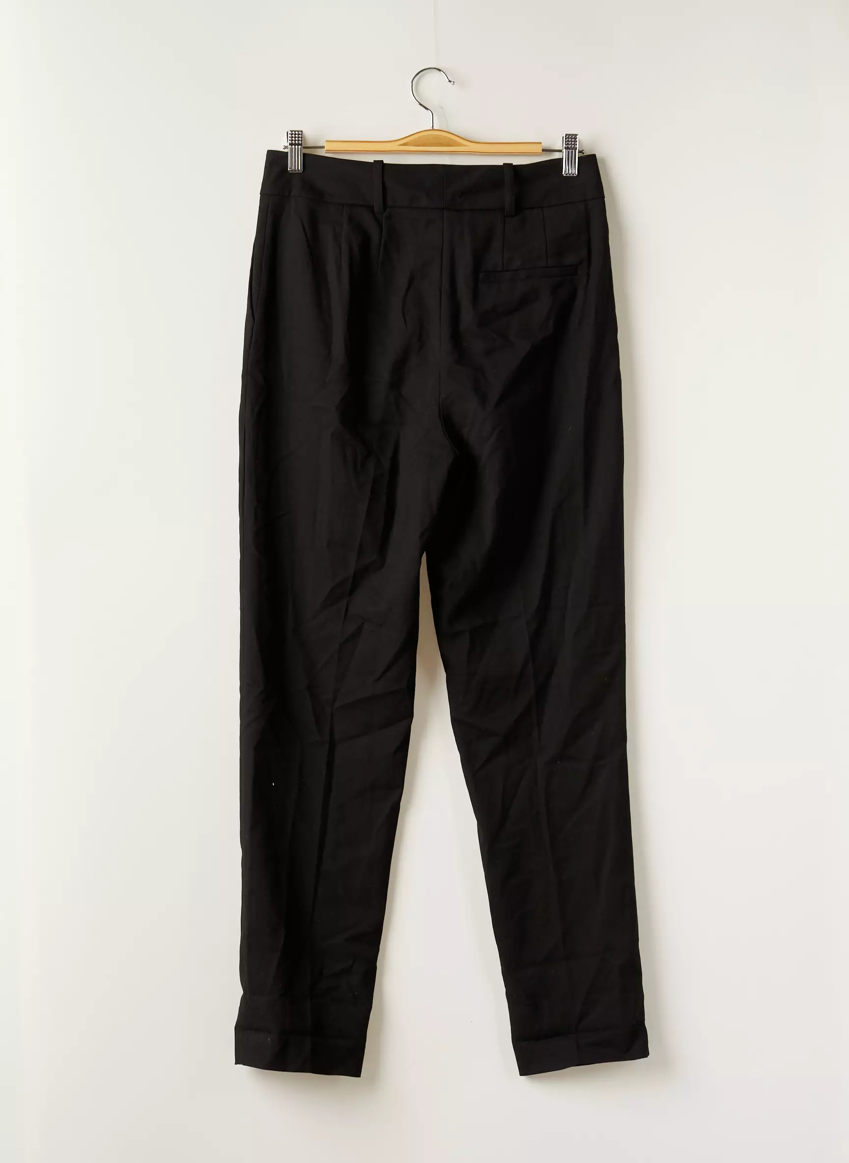 Maison 123 Pantalons Droits Femme couleur noir