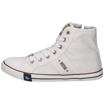 Mustang Sneaker High in weiß