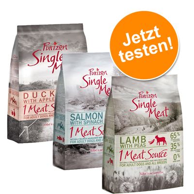 Purizon Single Meat Probierpaket 3 x 1 kg